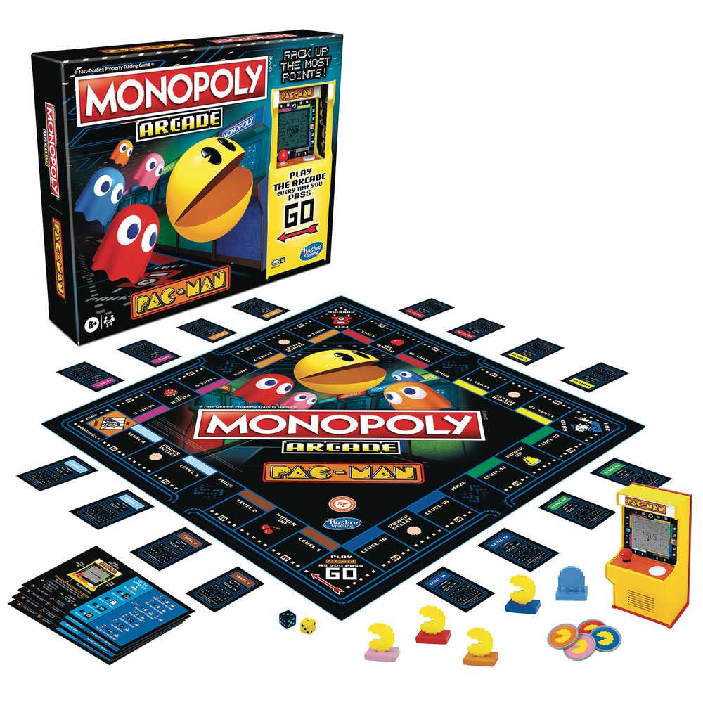 Monopoly Arcade Pac Man Edition Game Case  