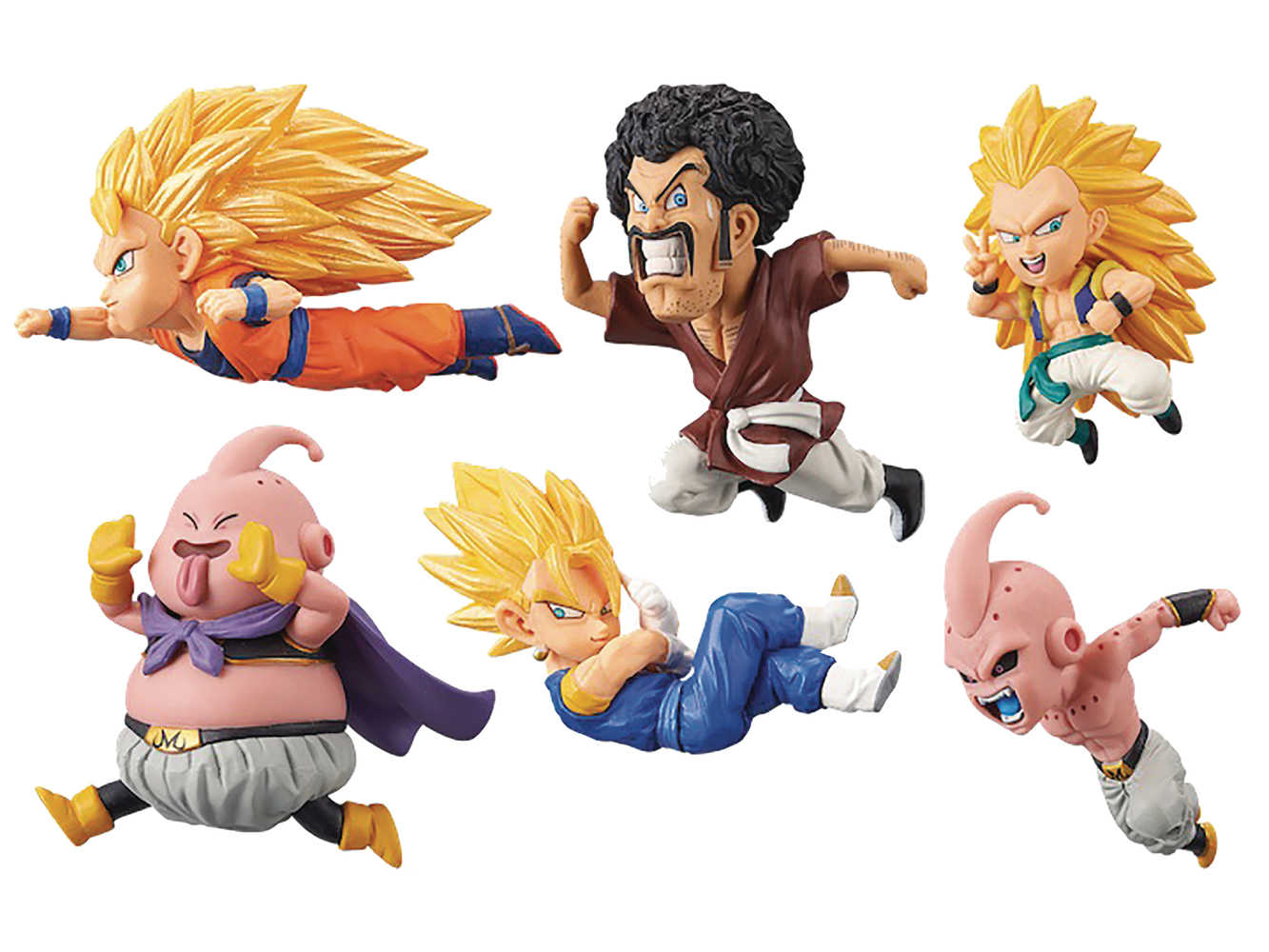 Dbz World Collector's Historical Characters Volume 3 12 Pc Bmb Figure Assortment