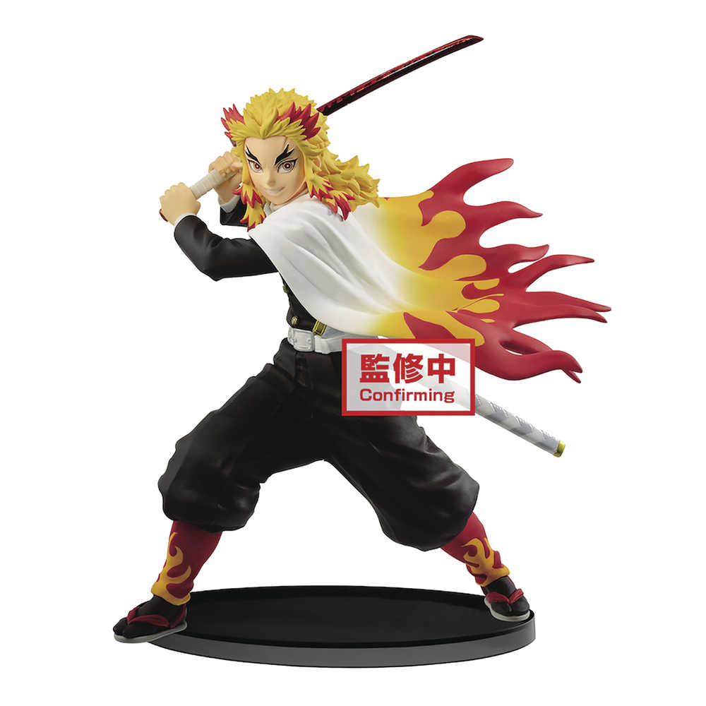 Demon Slayer Kimetsu Vibration Stars Kyojuro Rengoku Figure 