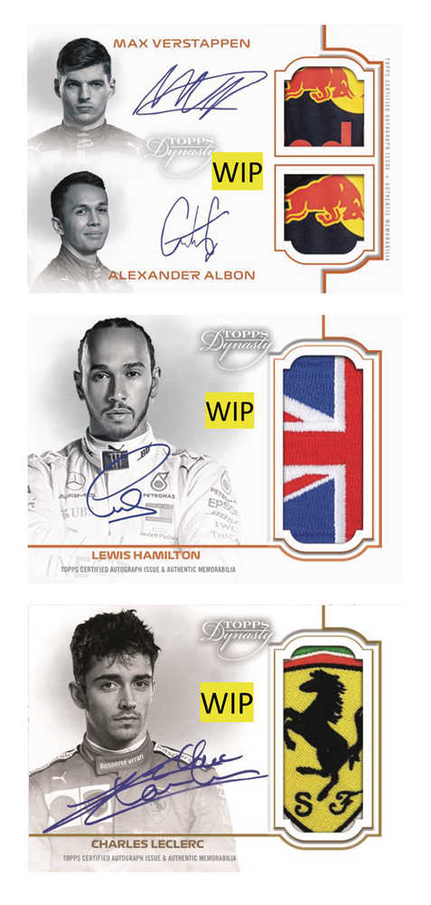 Topps 2020 Dynasty Formula 1 Trading Card Box  