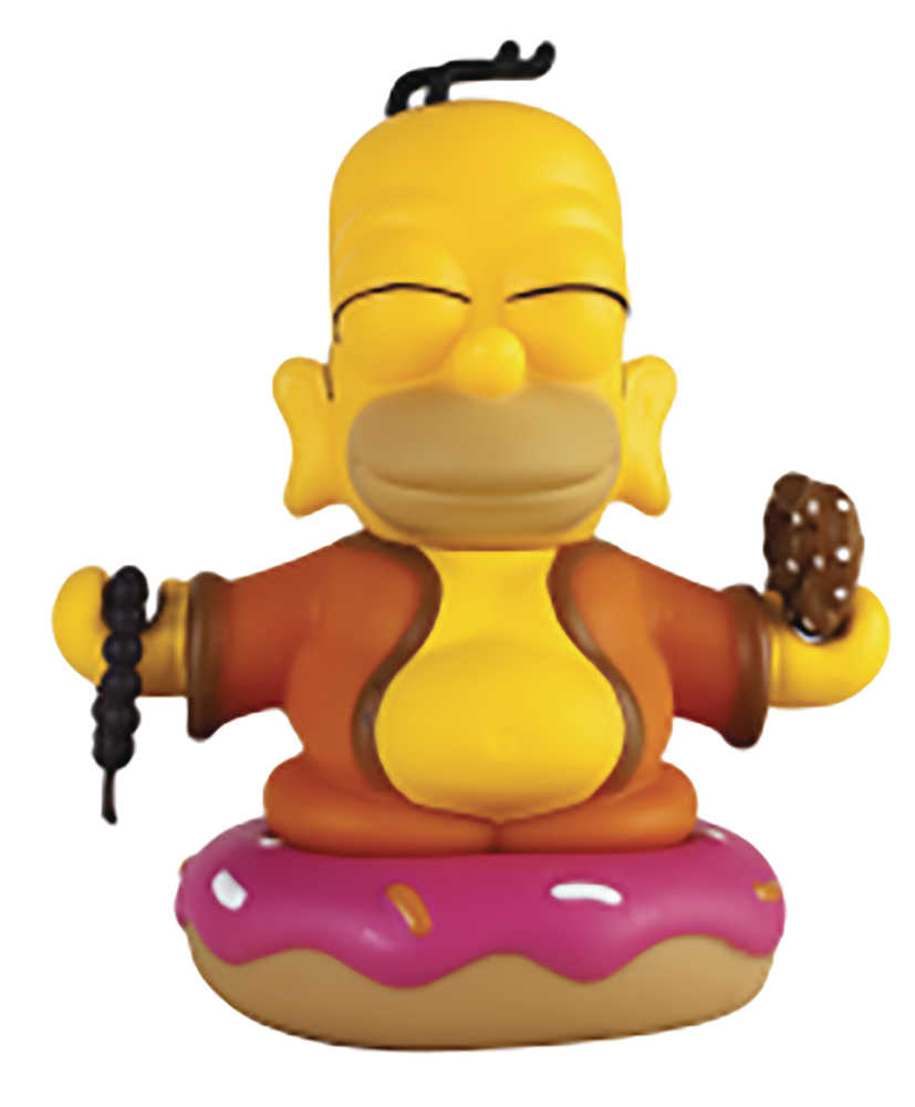 The Simpsons Buddha Homer 3 In Vinyl Figure 