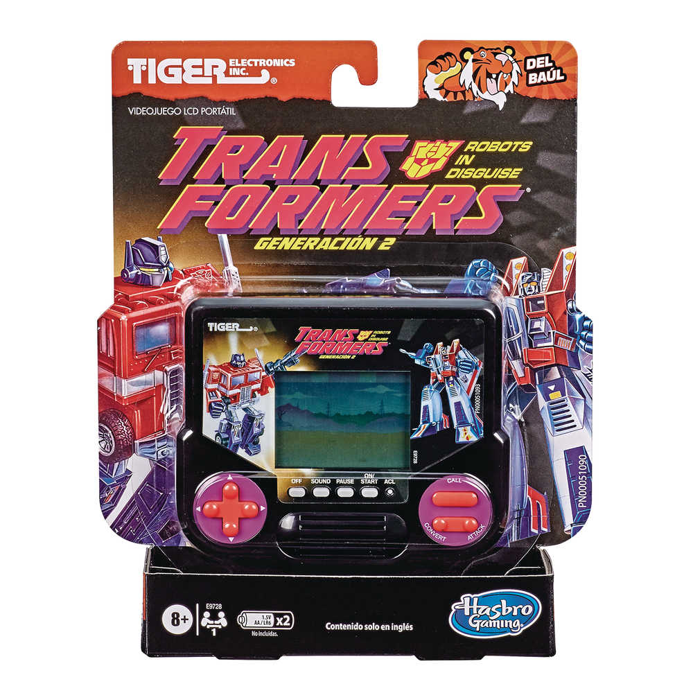 Tiger Electronics Transformers Game Case  