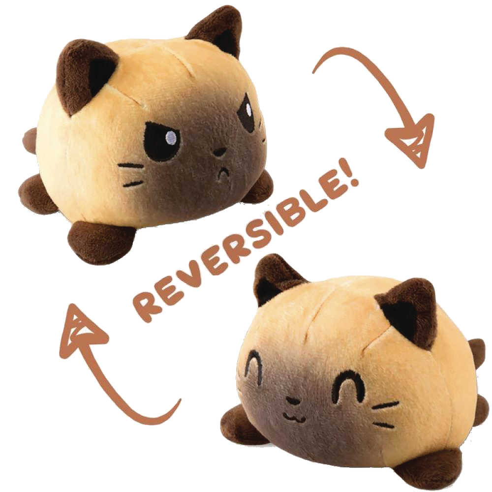 Teeturtle Reversible Cat Mini Siamese Plush 