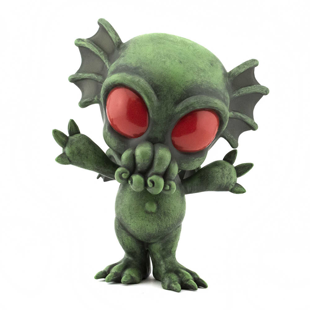 Halloween Comics Fest 2020 Cryptkins Unleashed Cthulhu Patina Previews Exclusive 5 In Vinyl Figure
