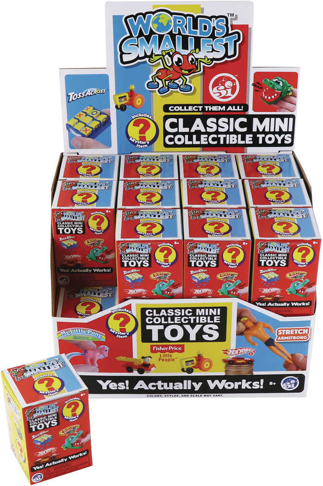 Worlds Smallest Classic Toys Bmb Ser3 Display  