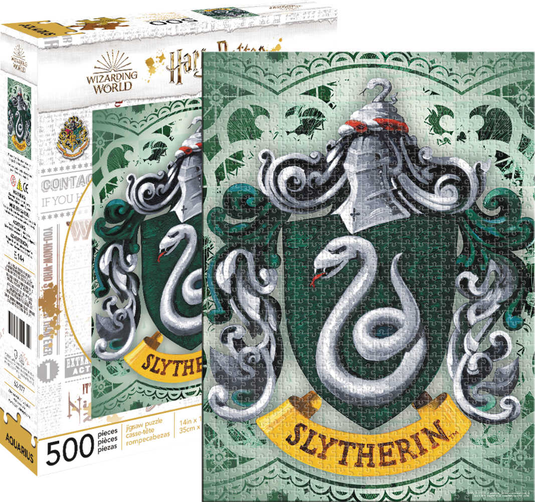 Harry Potter Slytherin 500 Pc Puzzle 