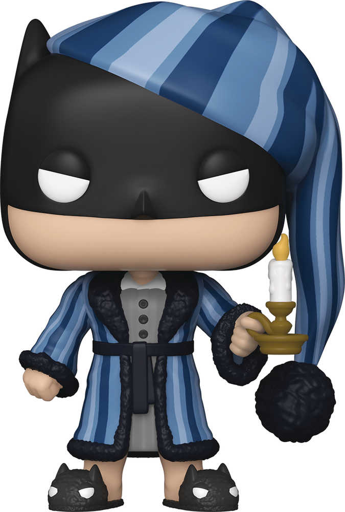 Pop Heroes DC Holiday Scrooge Batman Vinyl Figure 