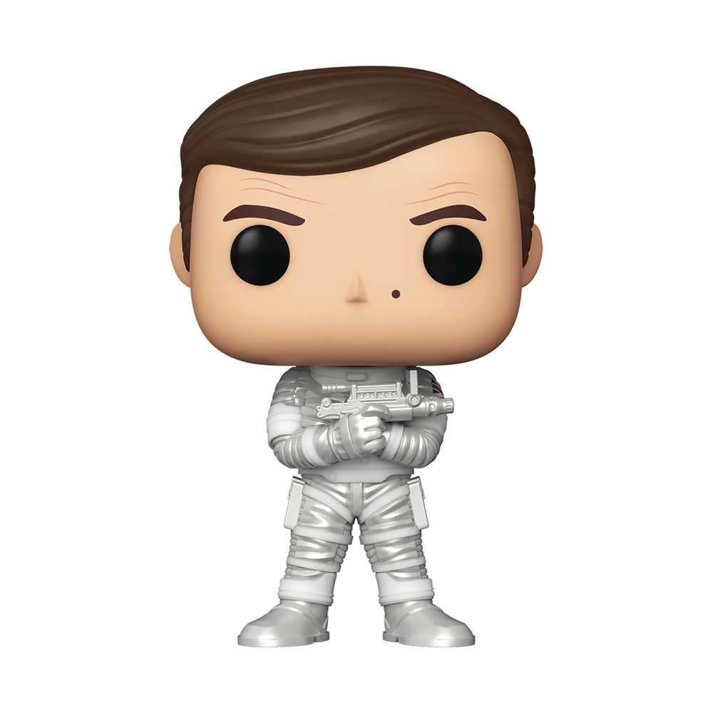 Pop Movies Roger Moore Moonraker Vinyl Figure 