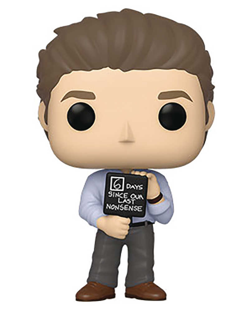 Pop TV Office Jim with Nonsense Sign Vinyl Figure 