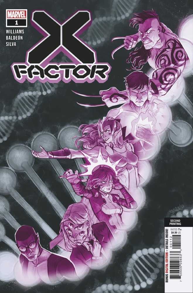 X Factor #1 2 Nd Printing Shavrin Variant