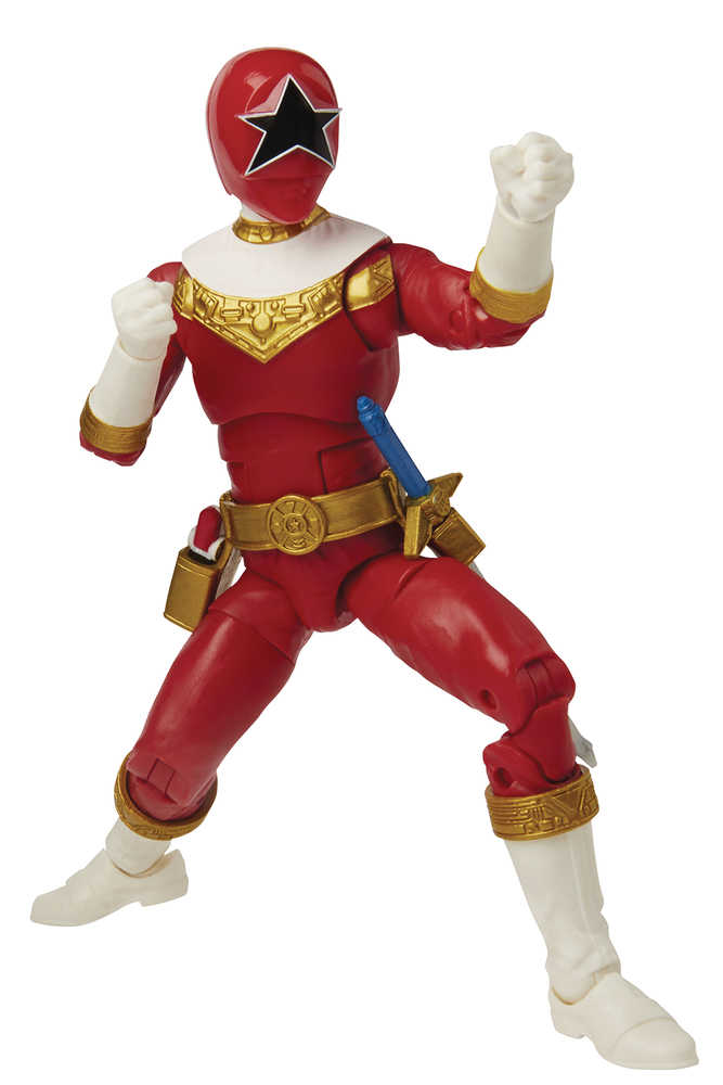 Power Rangers Lightning 6 In Zeo Red Ranger Action Figure Case  