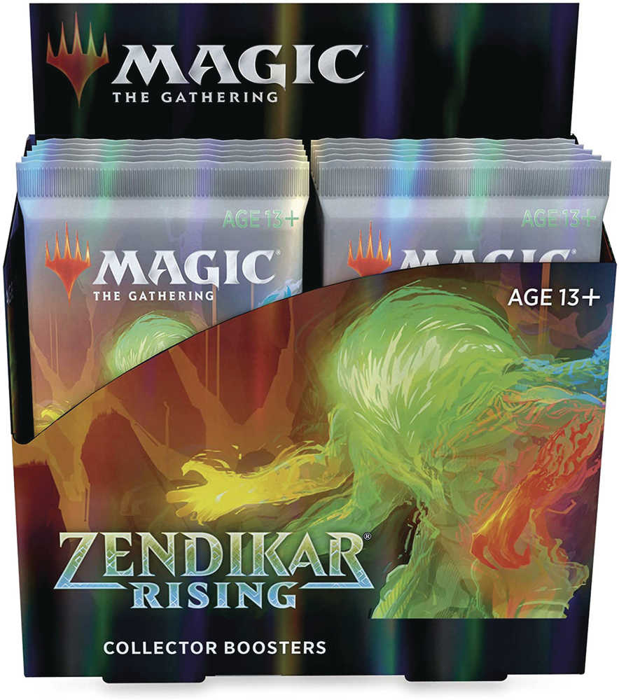 Magic The Gathering Collectible Card Game Zendikar Rising Collector's Booster Display (12 Ct) 