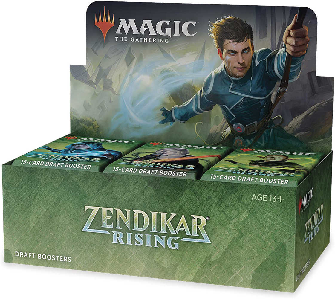 Magic The Gathering Collectible Card Game Zendikar Rising Draft Booster Display (36 Ct)  (