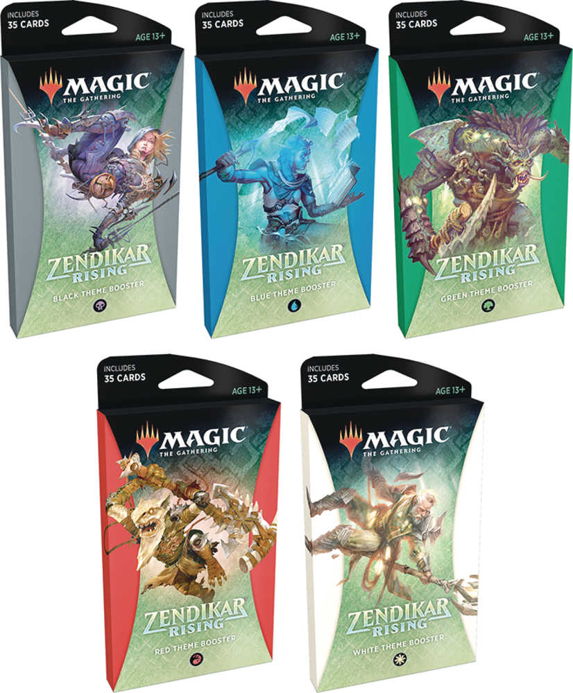 Magic The Gathering Collectible Card Game Zendikar Rising Theme Booster Display (12 Ct)  (