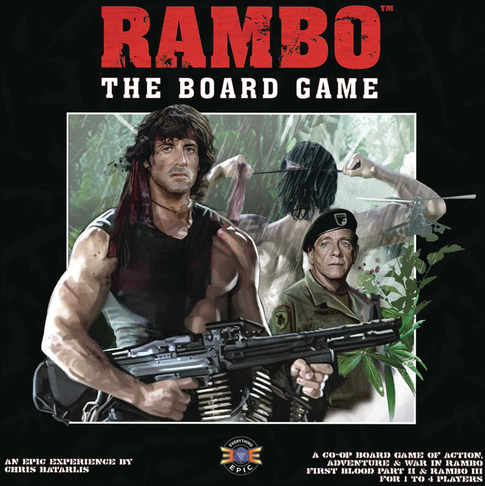 Rambo Board Game 