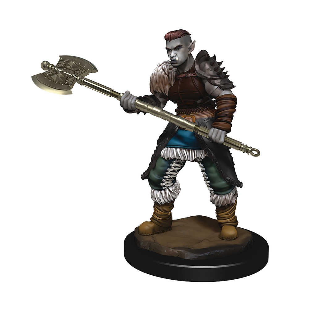 Dungeons & Dragons  Nolzars Marvelous Minis Orc Barbarian Female 