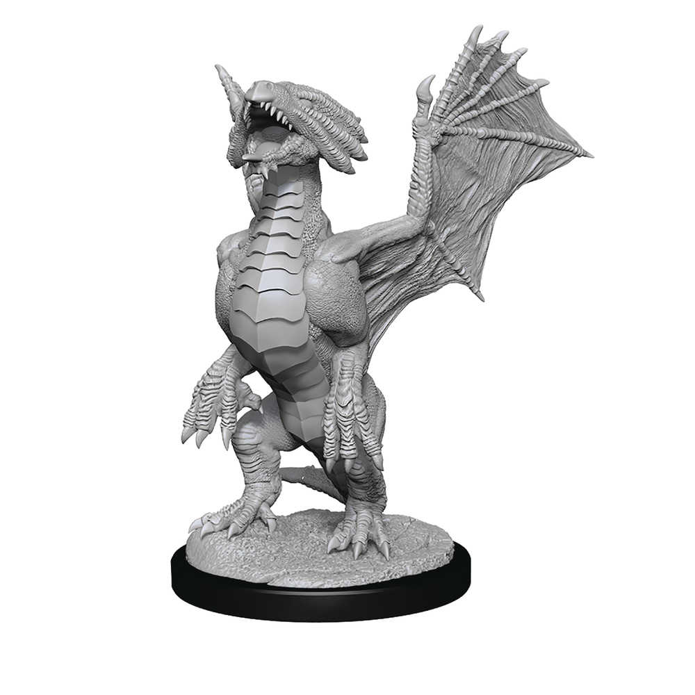 Dungeons & Dragons  Nolzars Minis Bronze Dragon Wyrmling & Pile Of Sea Found
