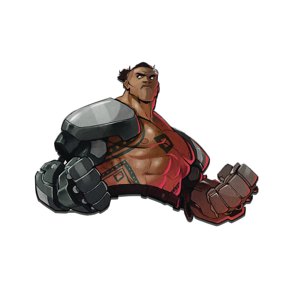 Streets Of Rage 4 Floyd Iraia Luxury Enamel Icon Pin 