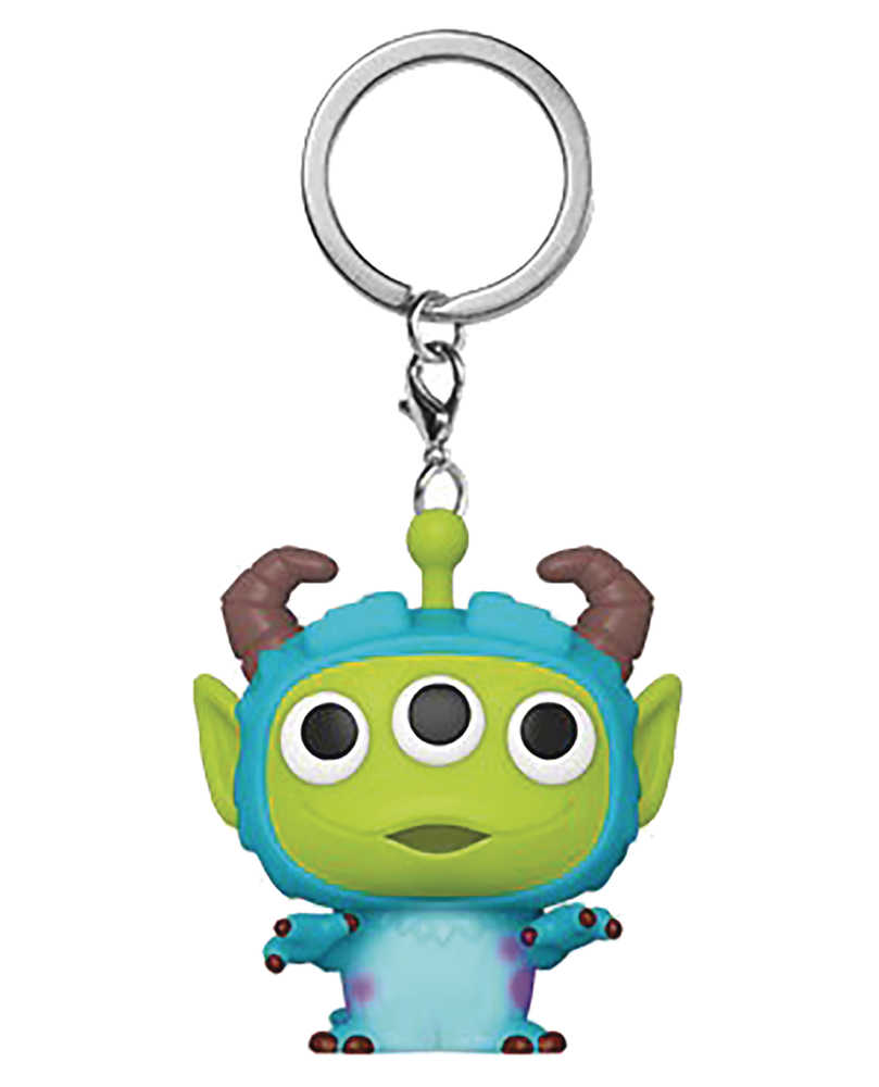 Pocket Pop Pixar Alien As Sulley Keychain 