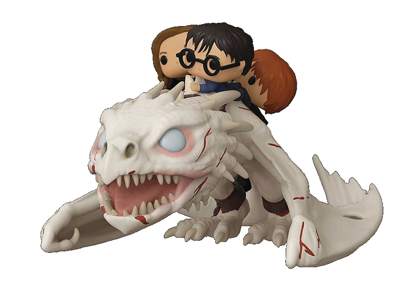 Pop Rides Dragon With Harry Ron & Hermione Vinyl Figure 
