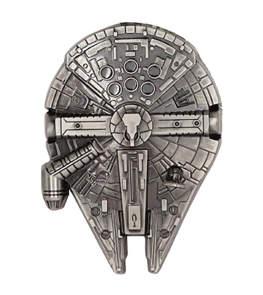 Star Wars Millennium Falcon Pewter Lapel Pin 