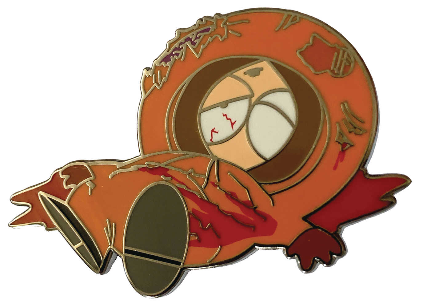 South Park Dead Kenny Enamel Pin 