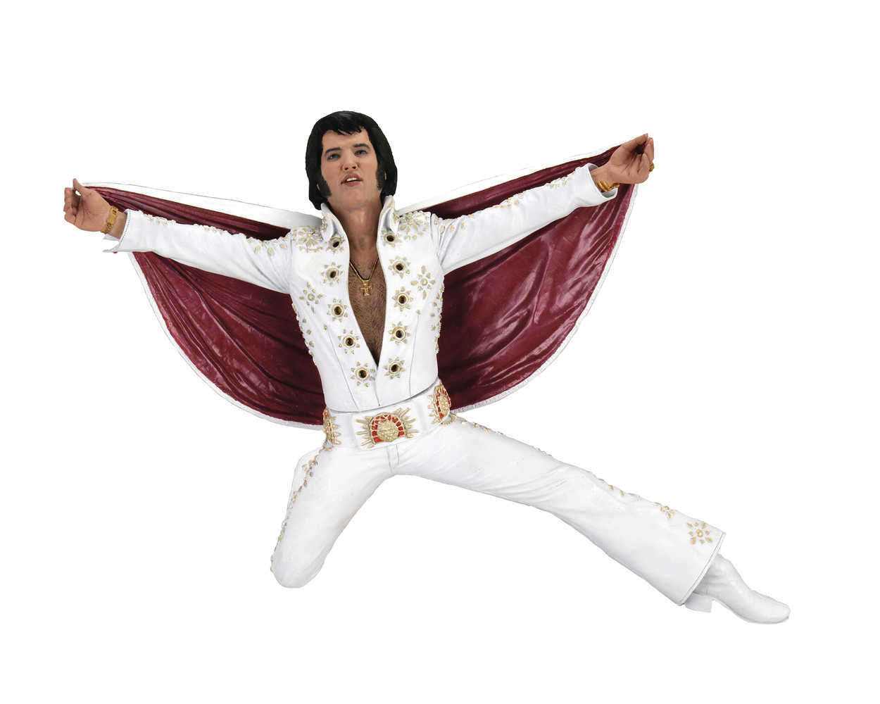 Elvis Presley Live 1972 7 In Action Figure 