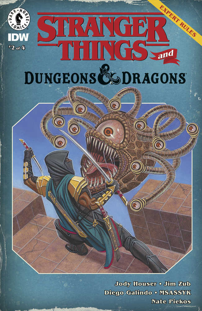 Stranger Things Dungeons & Dragons  Crossover#2 Cover C Beck