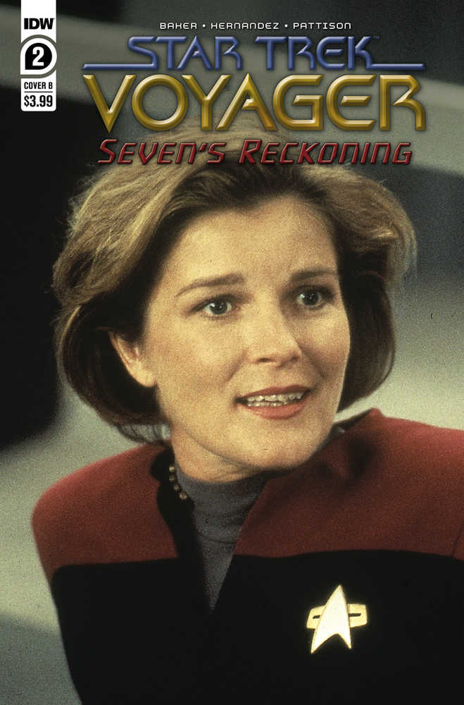 Star Trek Voyager Sevens Reckoning #2 (Of 4) Cover B Photo