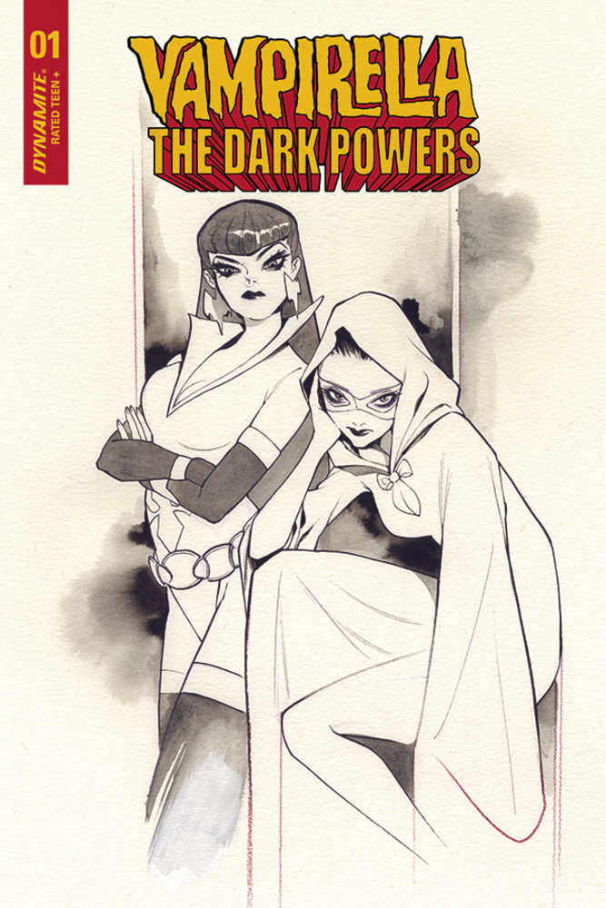 Vampirella Dark Powers #1 20 Copy Momoko Black & White Variant Edition