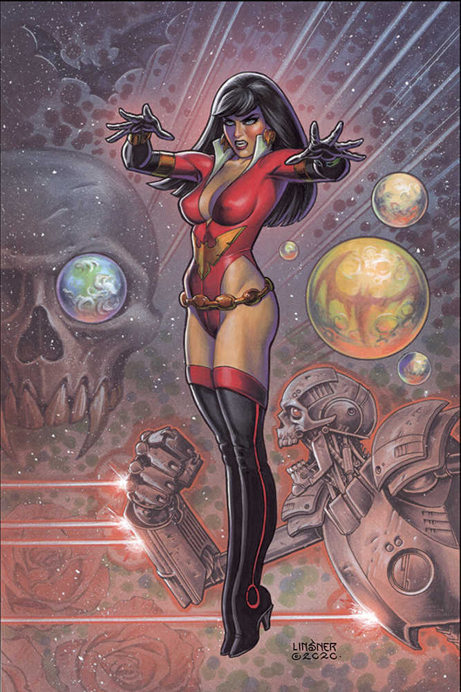 Vampirella Dark Powers #1 Linsner Limited Full Art Cover