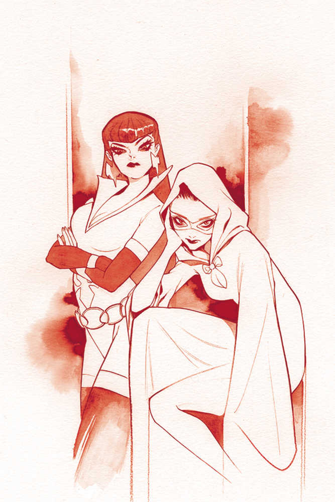 Vampirella Dark Powers #1 Momoko Crimson Red Line Art Virgin