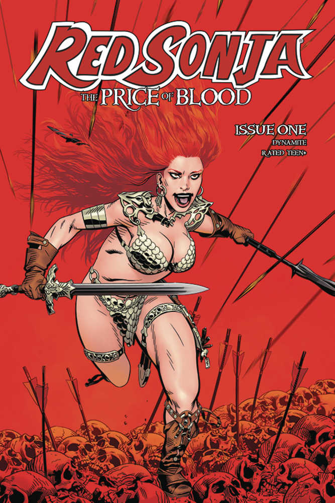 Red Sonja Price Of Blood #1 Cover B Golden