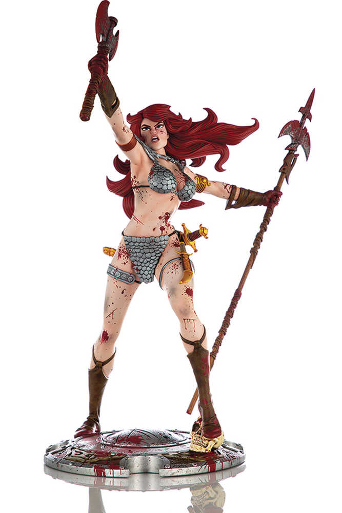Red Sonja 45 Th Anniversary Statue Berzerker 
