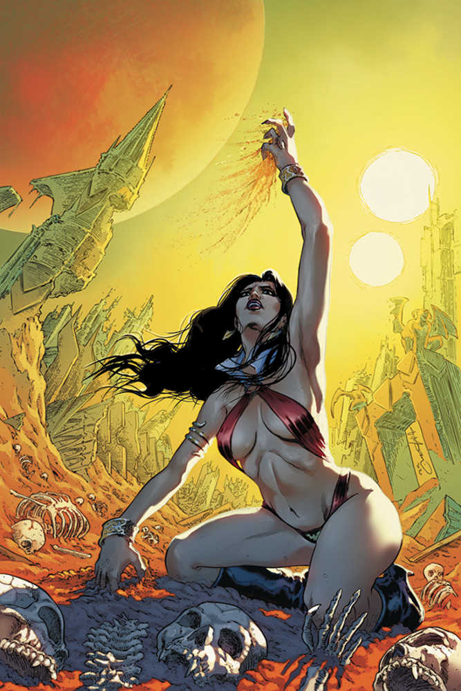 Vampirella #17 Timpano Limited Full Art Cover