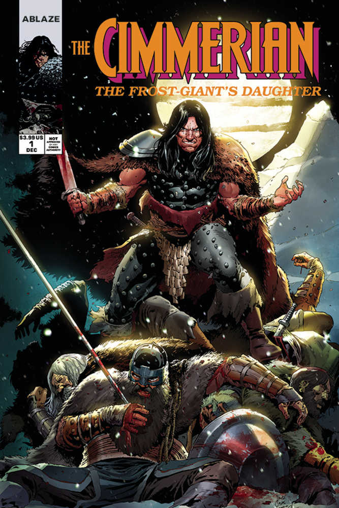 Cimmerian Frost Giants Daughter #1 Cover E Casa (Mature)