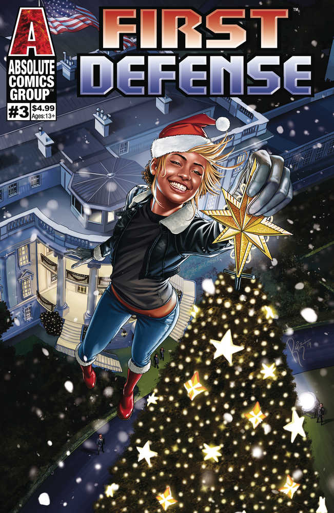 First Defense #3 Cover A Burgos