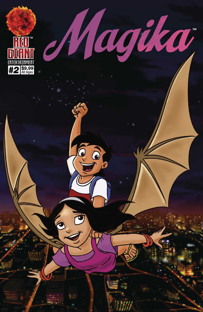 Magika #2 Cover B Cutting Edge Holofoil Logo 