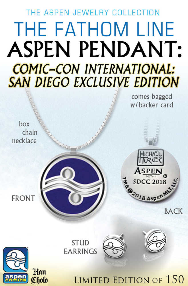 Sdcc 2018 Aspen Pendant & Earrings Set