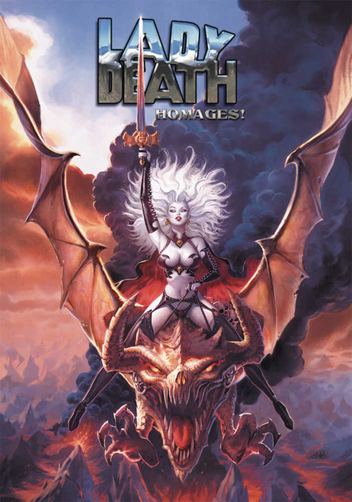 Lady Death Homages Signed Limited Edition Artbook Hardcover (Mature)