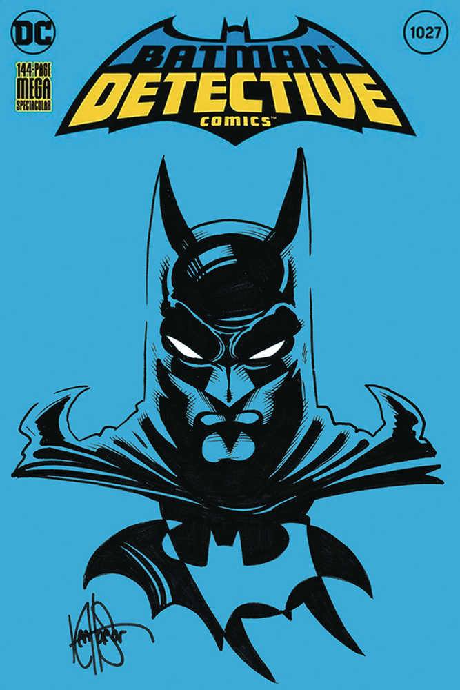 Df Detective Comics #1027 Signed Rmrk Haeser Sketch 