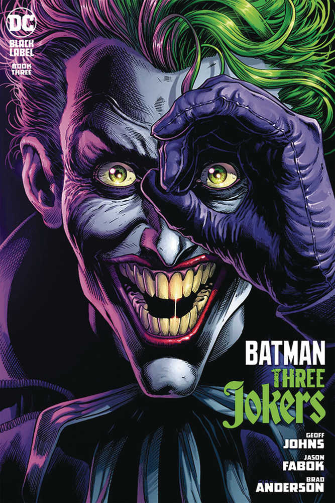 Df Batman Three Jokers #3 Fabok Signed 
