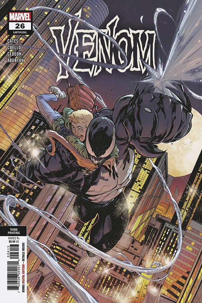 Df Venom #26 3rd Printin Cates Signed 