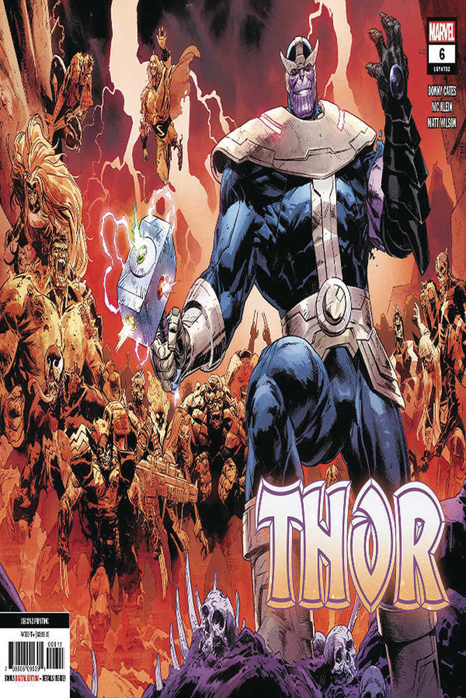 Df Thor #6 2 Nd Printing Cates Signed 