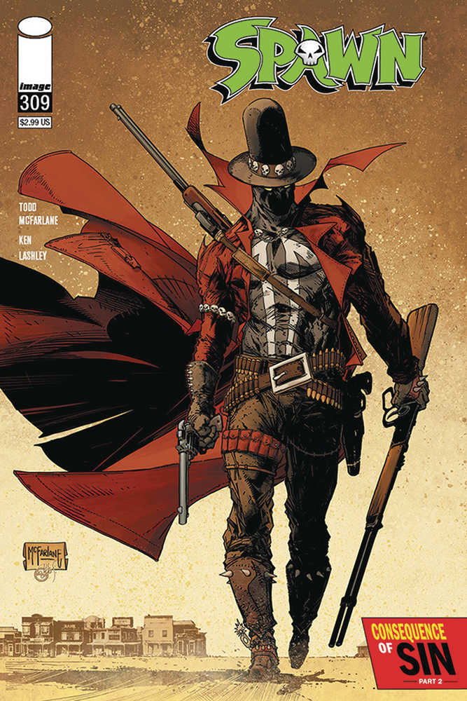 Df Spawn #309 2 Nd Printing Cgc Graded 