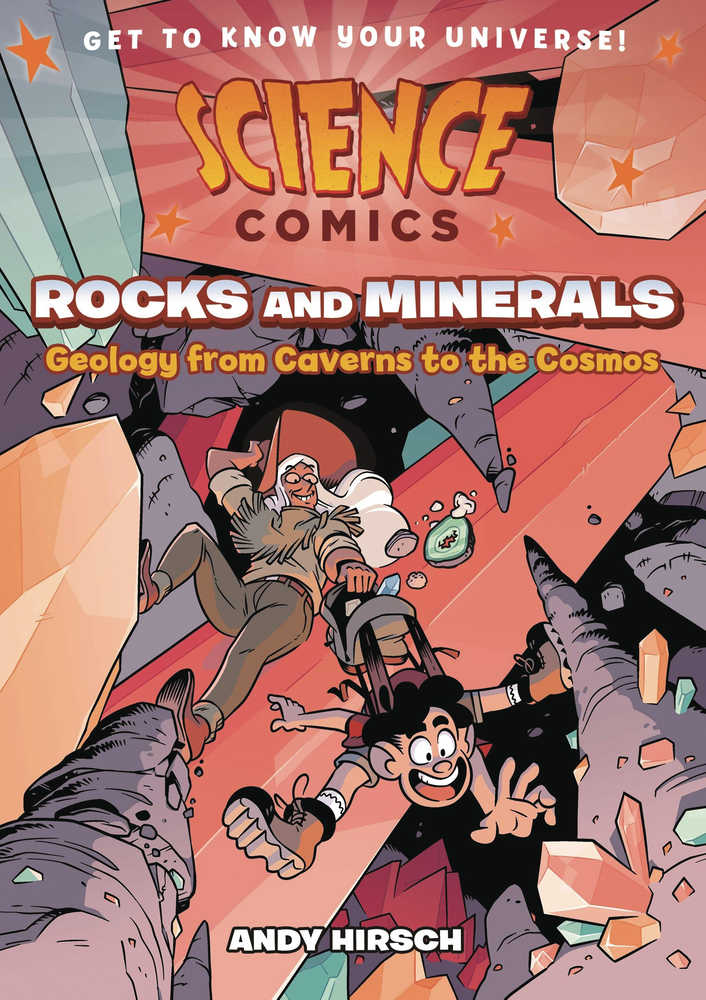 Science Comics Rocks & Minerals Graphic Novel 