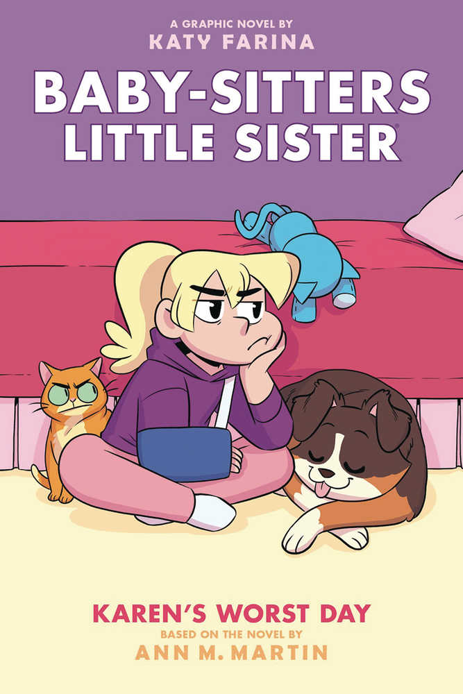 Baby Sitters Little Sister Hardcover Graphic Novel Volume 03 Karens Worst Day 