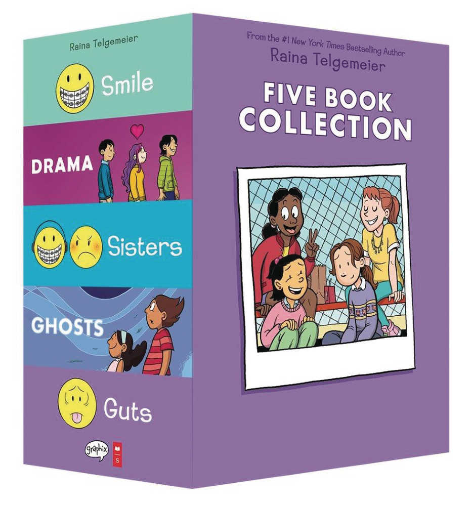 Raina Telgemeier Collector's Boxed Set 