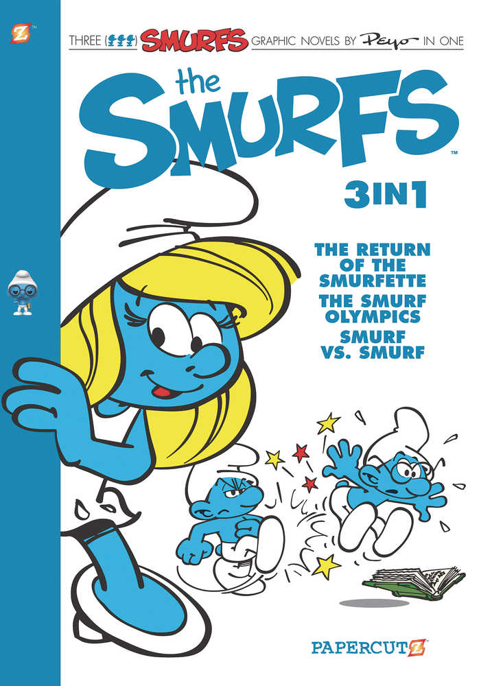 Smurfs 3 In1 Graphic Novel Volume 04 