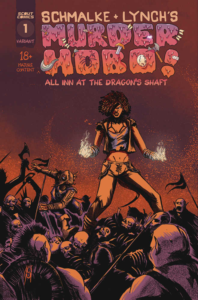 Murder Hobo All Inn At Dragons Shaft #1 10 Copy Unlocked Cover